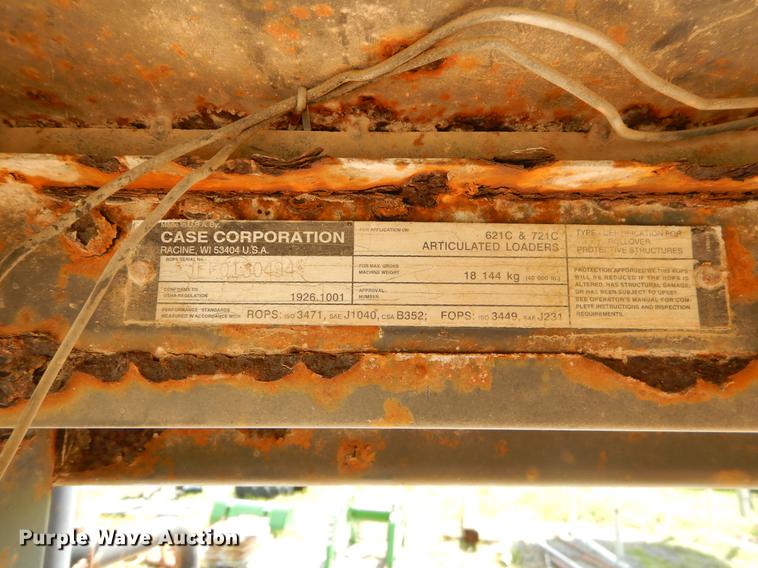 image for item EI9130 Case 721C wheel loader