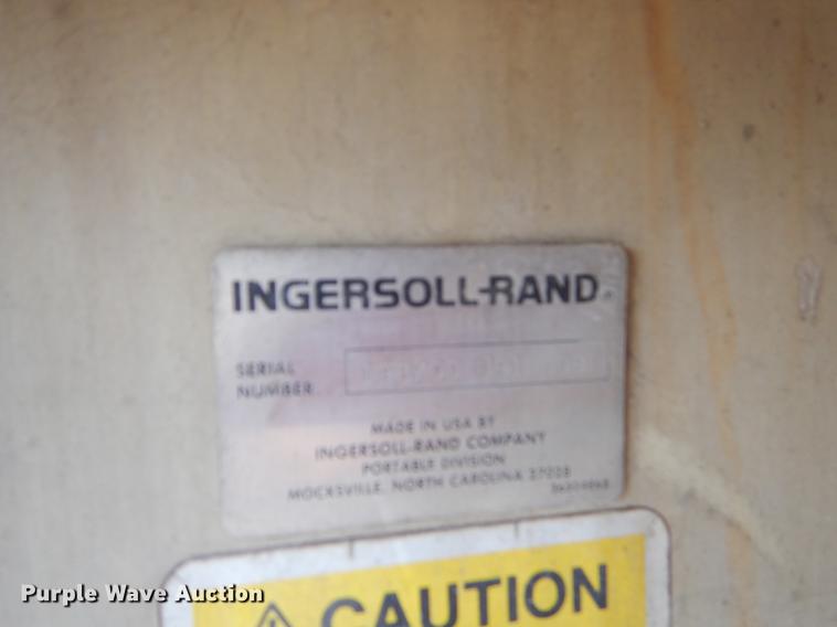 image for item EI9154 Ingersoll Rand 375 air compressor