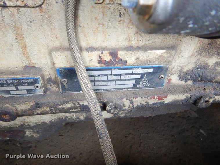 image for item EI9154 Ingersoll Rand 375 air compressor