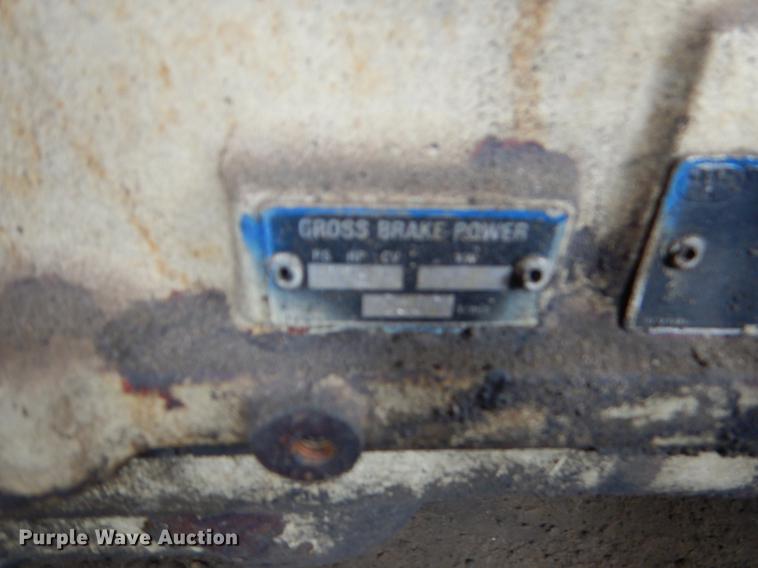 image for item EI9154 Ingersoll Rand 375 air compressor