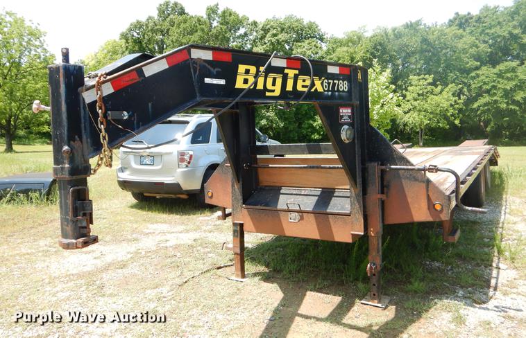 image for item EI9173 2013 Big Tex 22GN20BK5CP equipment trailer