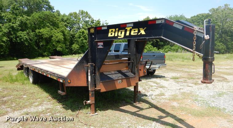 image for item EI9173 2013 Big Tex 22GN20BK5CP equipment trailer