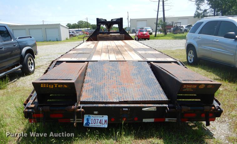 image for item EI9173 2013 Big Tex 22GN20BK5CP equipment trailer