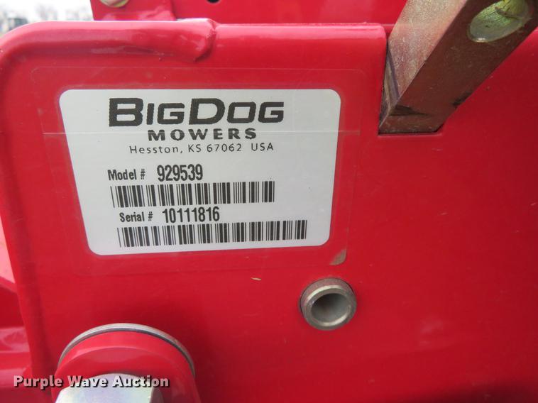 image for item EJ9572 Big Dog R-754 ZTR lawn mower