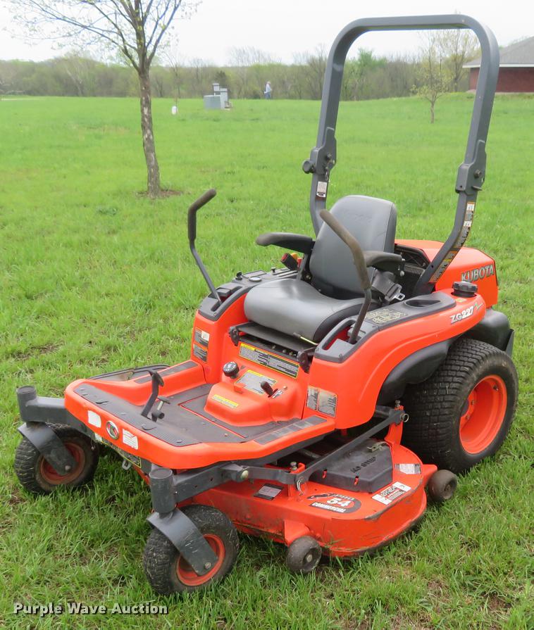 image for item EJ9573 Kubota ZG227 ZTR lawn mower
