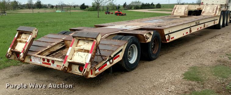 image for item EJ9577 1986 Load King 1401-4660 equipment trailer