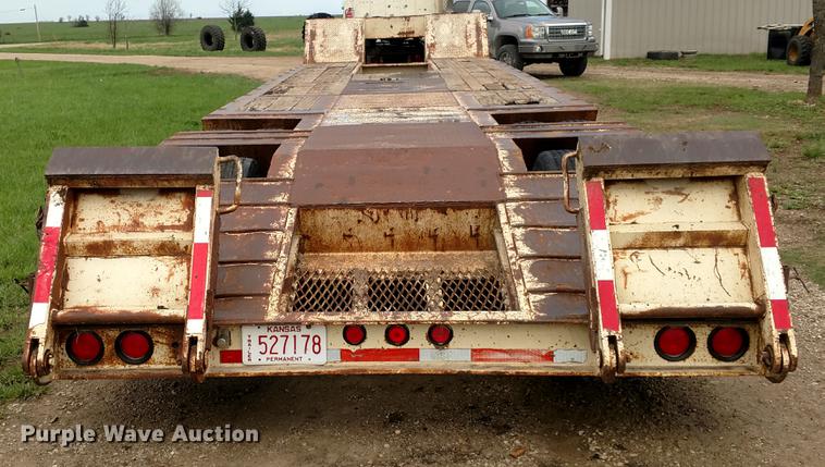 image for item EJ9577 1986 Load King 1401-4660 equipment trailer