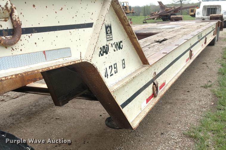 image for item EJ9577 1986 Load King 1401-4660 equipment trailer