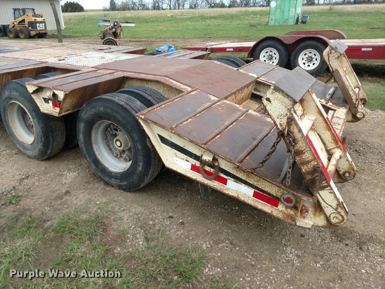 image for item EJ9577 1986 Load King 1401-4660 equipment trailer