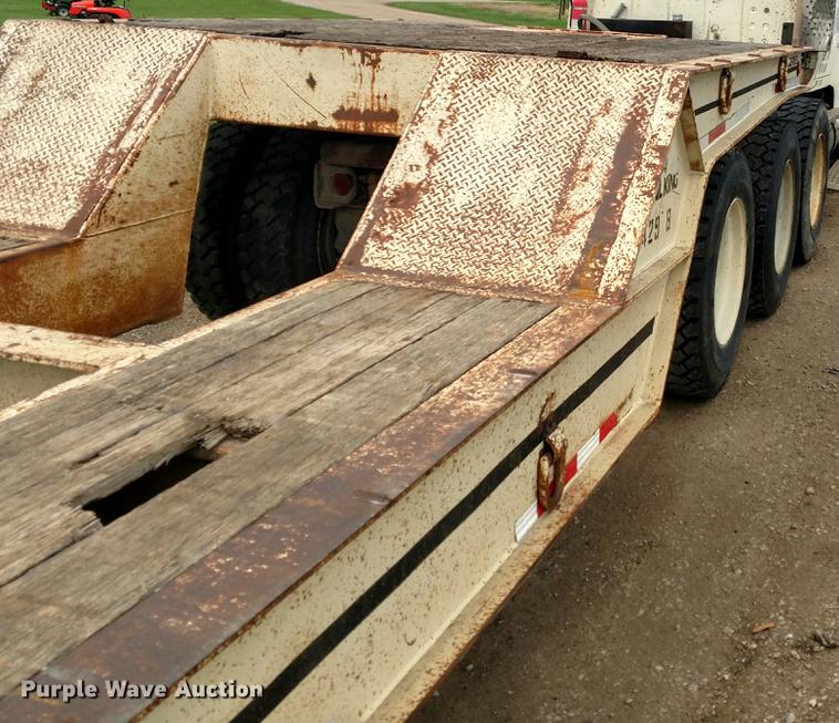 image for item EJ9577 1986 Load King 1401-4660 equipment trailer