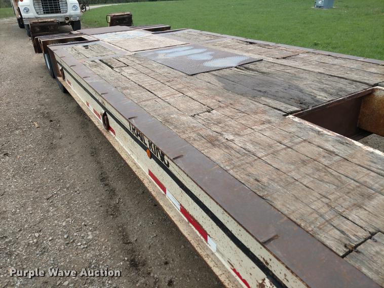 image for item EJ9577 1986 Load King 1401-4660 equipment trailer