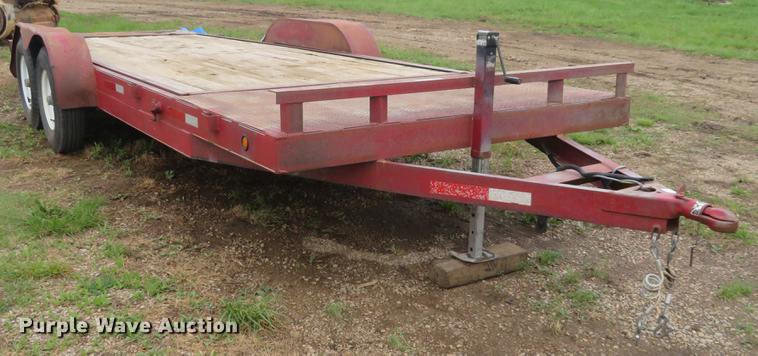 image for item EJ9578 2009 Branson tilt deck utility trailer