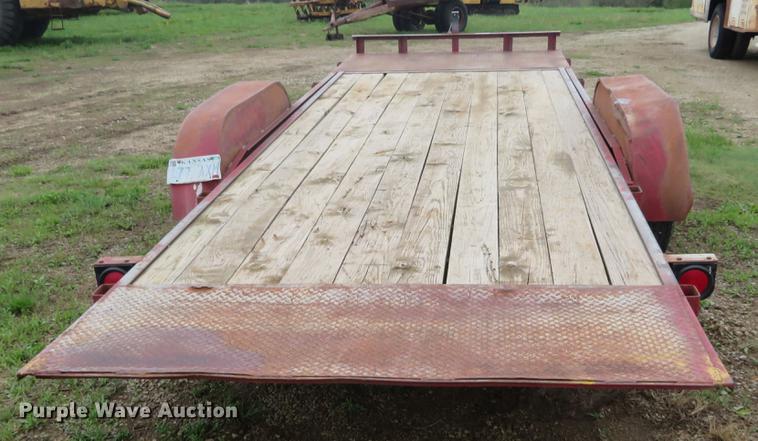 image for item EJ9578 2009 Branson tilt deck utility trailer