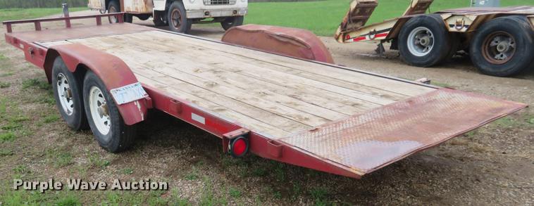 image for item EJ9578 2009 Branson tilt deck utility trailer