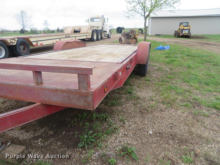 image for item EJ9578 2009 Branson tilt deck utility trailer