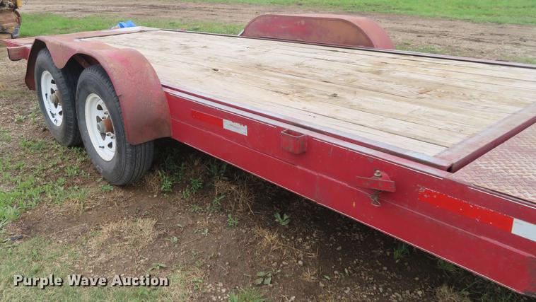 image for item EJ9578 2009 Branson tilt deck utility trailer