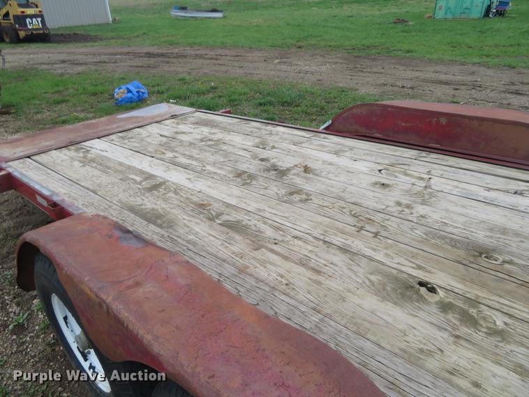 image for item EJ9578 2009 Branson tilt deck utility trailer