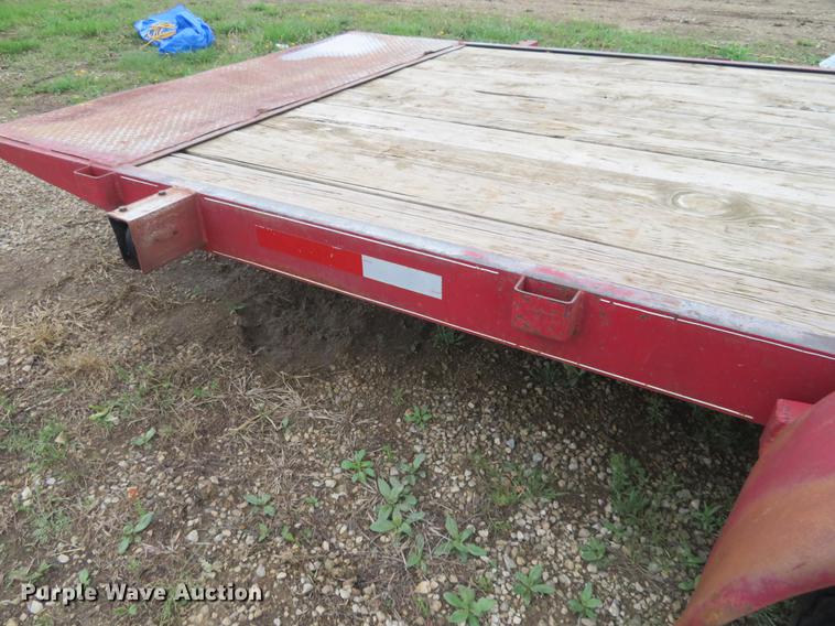 image for item EJ9578 2009 Branson tilt deck utility trailer