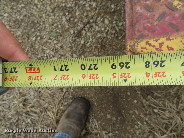 image for item EJ9578 2009 Branson tilt deck utility trailer