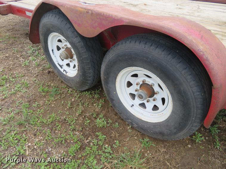 image for item EJ9578 2009 Branson tilt deck utility trailer