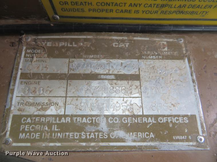 image for item EJ9580 Caterpillar D7H dozer