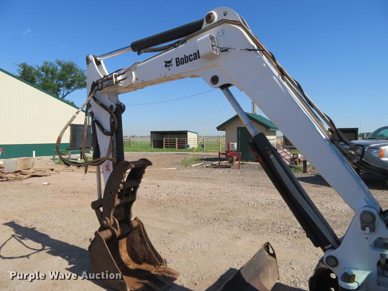 image for item EJ9585 2007 Bobcat 337G mini excavator