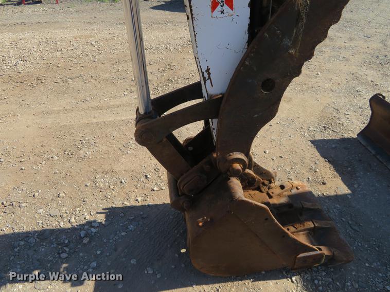 image for item EJ9585 2007 Bobcat 337G mini excavator