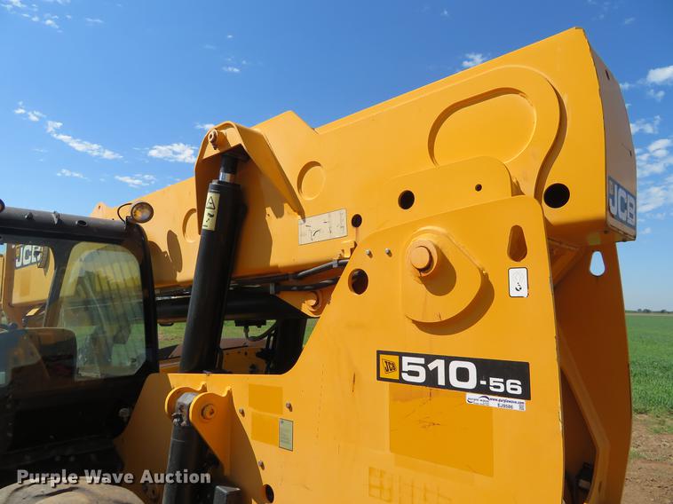 image for item EJ9586 2012 JCB 510-56 telehandler