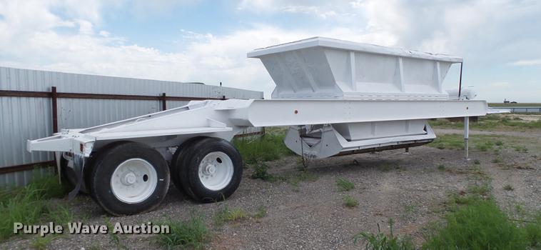 image for item EN9559 1981 Multech bottom dump trailer