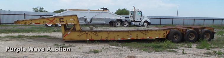 image for item EN9560 1966 Timpte equipment trailer