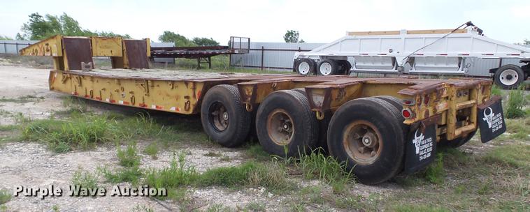 image for item EN9560 1966 Timpte equipment trailer
