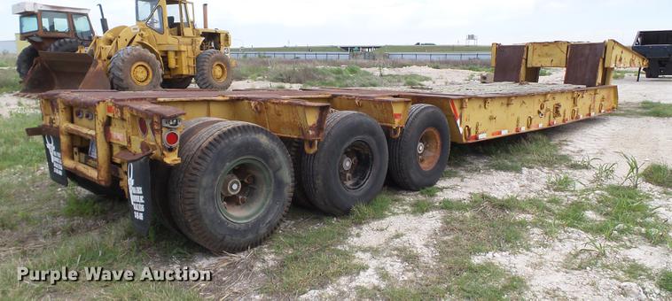image for item EN9560 1966 Timpte equipment trailer