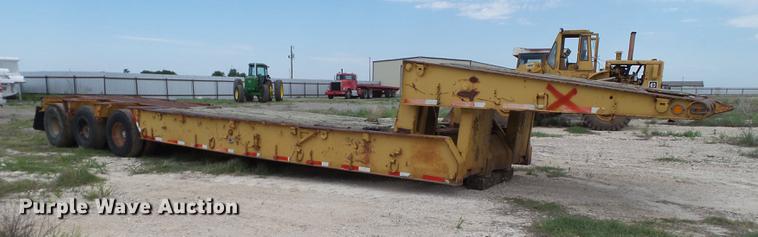 image for item EN9560 1966 Timpte equipment trailer