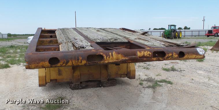 image for item EN9560 1966 Timpte equipment trailer