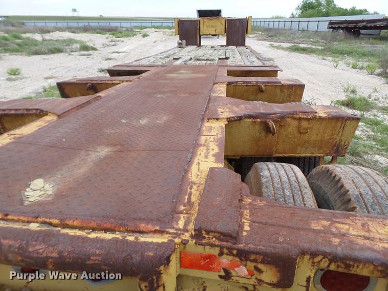 image for item EN9560 1966 Timpte equipment trailer