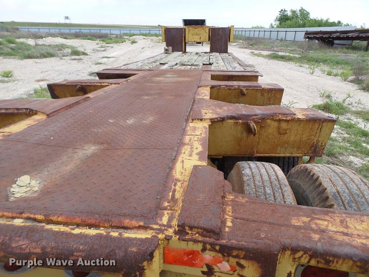 image for item EN9560 1966 Timpte equipment trailer