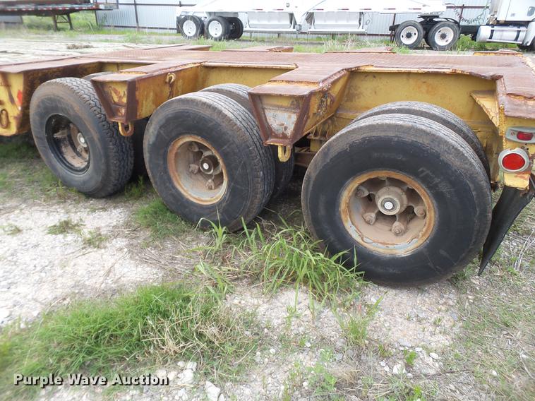 image for item EN9560 1966 Timpte equipment trailer