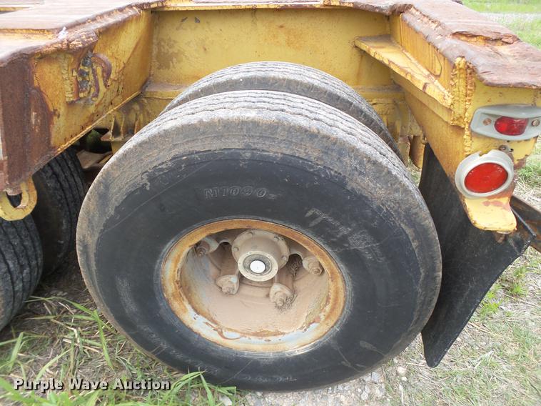 image for item EN9560 1966 Timpte equipment trailer