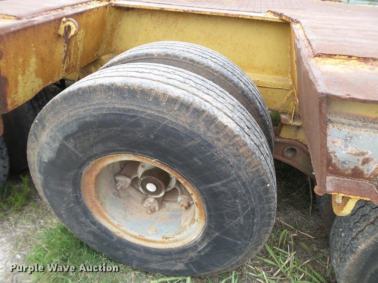 image for item EN9560 1966 Timpte equipment trailer