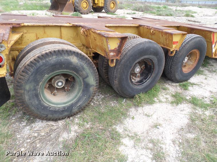 image for item EN9560 1966 Timpte equipment trailer
