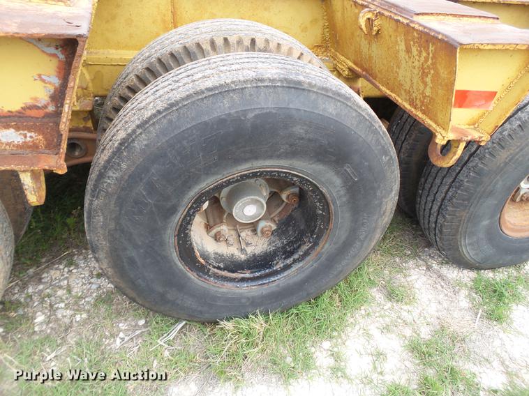 image for item EN9560 1966 Timpte equipment trailer