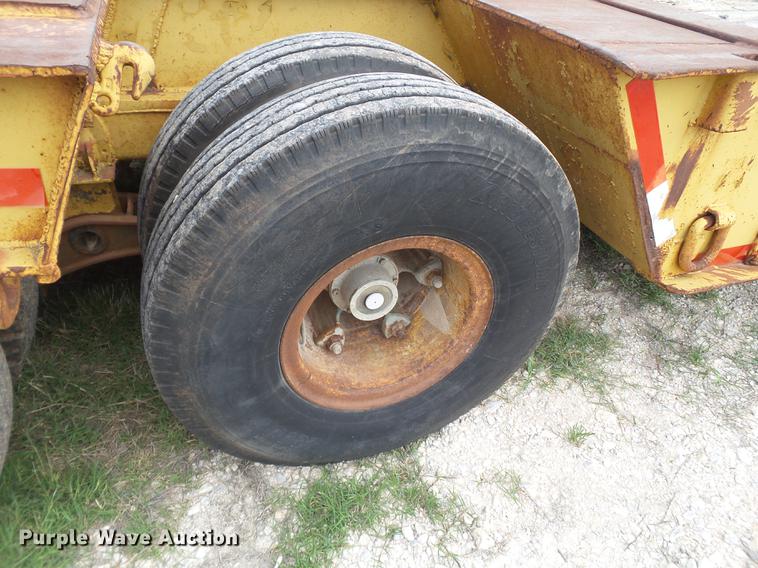 image for item EN9560 1966 Timpte equipment trailer