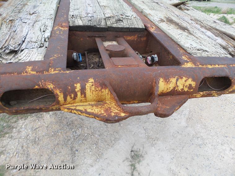 image for item EN9560 1966 Timpte equipment trailer