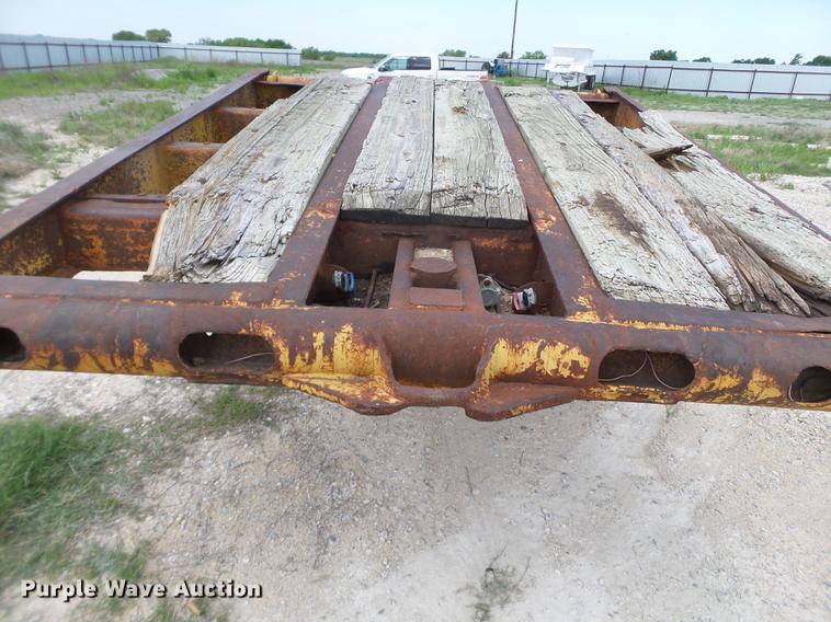 image for item EN9560 1966 Timpte equipment trailer