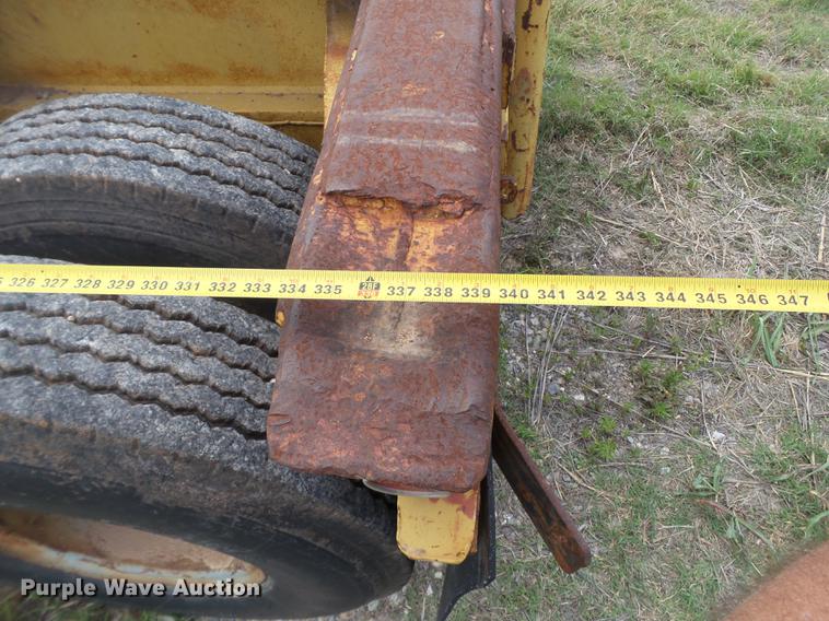 image for item EN9560 1966 Timpte equipment trailer