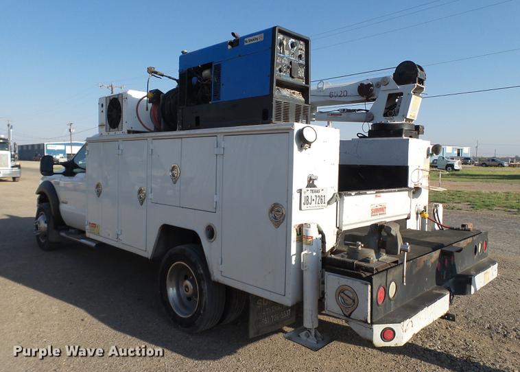 image for item EN9584 2007 Ford F550 Super Duty service truck