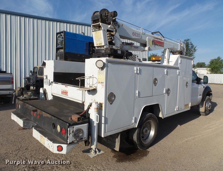 image for item EN9584 2007 Ford F550 Super Duty service truck