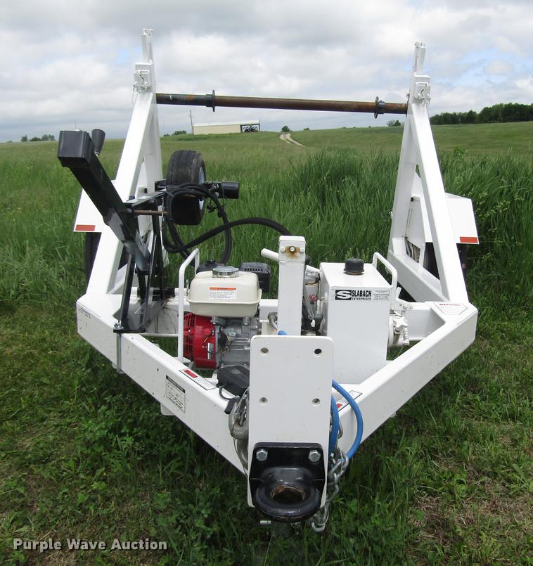 image for item EO9008 2018 Slabach 1-85 Wheeler Reeler reel trailer
