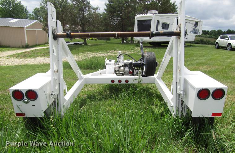 image for item EO9008 2018 Slabach 1-85 Wheeler Reeler reel trailer