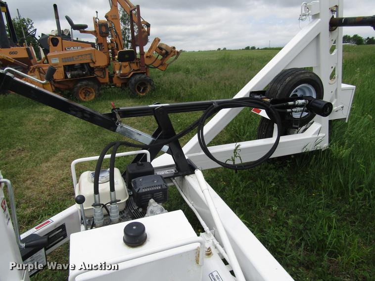 image for item EO9008 2018 Slabach 1-85 Wheeler Reeler reel trailer